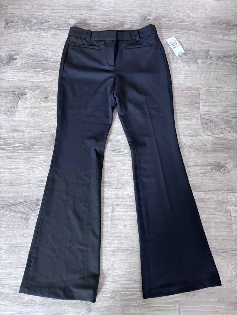 Michael Kors Black Flared Dress Pants